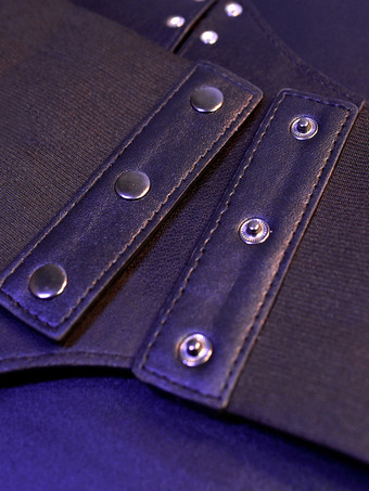 ゴシックロリータアクセサリー ブラックグロメット メタルディテール その他