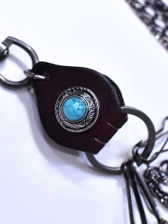 ゴシックロリータアクセサリー ブラックグロメットチェーンサッシュその他