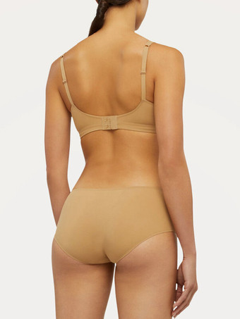 シームレスで大きな胸、取り外し可能な快適なブラジャーとパンティセット