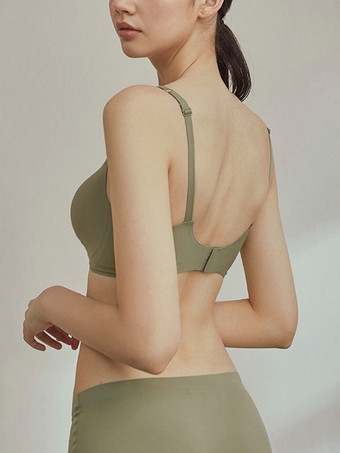 シームレスで大きな胸、取り外し可能な快適なブラジャーとパンティセット