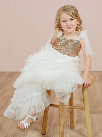 ウェディングパーティードレス プリンセス 子供用 社交パーティードレス ウェディング ウェディング フラワーガールドレス フラワーガールドレス ノースリーブ ティアード リボン ピンク