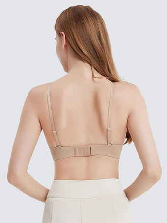 シンプル ブラ パンティ セット ヌード ギャザー 2ピース カジュアル ランジェリー