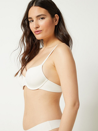 ブラ パンティ セット ブラック 2ピース シームレス プッシュアップ スムース ブラ セット