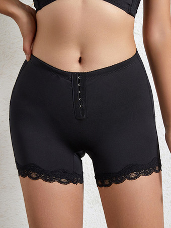 ブラック フルボディシェイパー ボディスーツ ウエストトレーナー ランジェリー シェイプウェア