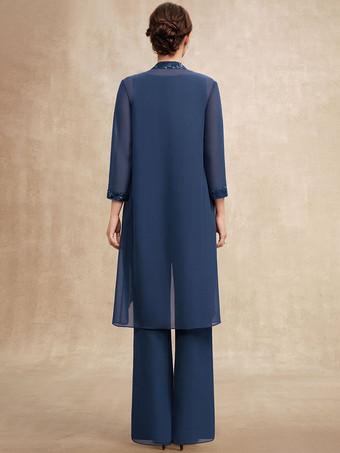 花嫁の母親のためのパーティードレス ジュエルネック ノースリーブ ツーピース スパンコール ゲストドレス 結婚式用