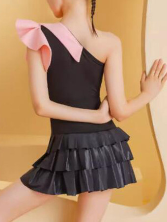 ラテンダンスコスチューム 黒人女性用 ライクラ スパンデックス スカートトップ セクシー ダンスコスチューム