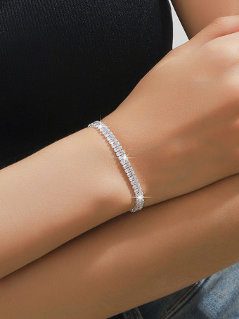 ファッションウェディングジュエリーセットシックなメタルダイヤモンド