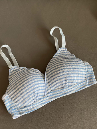 ビスチェ アプリコット ツートン デイリー カジュアル シック フリル ランジェリー