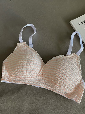 ピンクビスチェ アプリコット ツートン デイリー カジュアル シック フリル ランジェリー