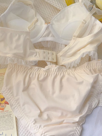 ブラジャー パンティ セット ライト スカイブルー レース 2ピース 大人用ランジェリー