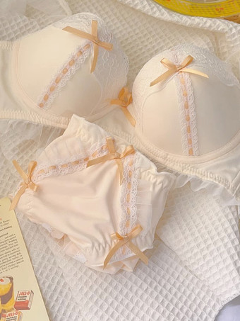 ブラジャー パンティ セット ライト スカイブルー レース 2ピース 大人用ランジェリー