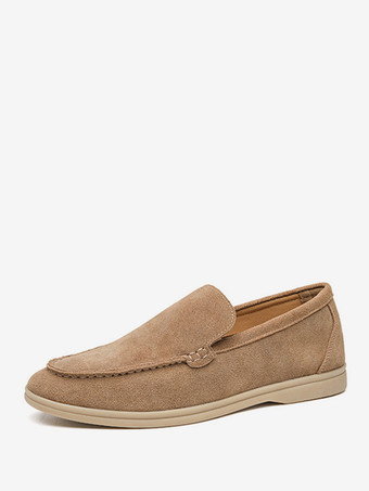 Cachi Mocassini slip-on da uomo con tomaia in micro pelle scamosciata