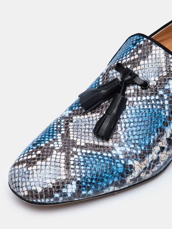 メンズ タッセル ローファー シューズ スリップオン プロム ウェディング シューズ