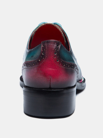 メンズ スリッポン ローファー デビー ハンドメイド レースアップ プロム ウェディングシューズ