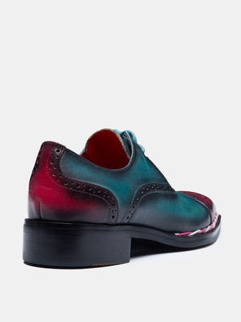 メンズ スリッポン ローファー デビー ハンドメイド レースアップ プロム ウェディングシューズ