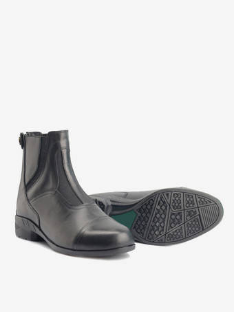 メンズ ワークブーツ クラシック ブラック アンクル ショート プロムブーツ