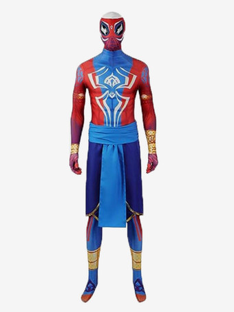 ブルー スパイダーバース パヴィトル・プラバカール コスプレスーツ
