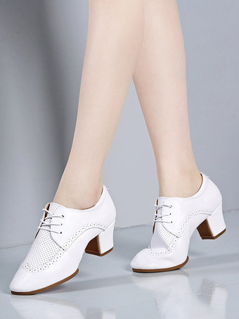 社交ダンスシューズ 女性用パピーヒール