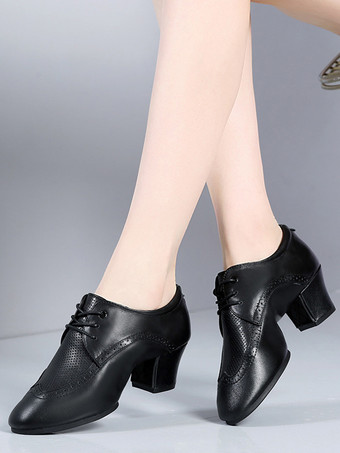 社交ダンスシューズ 女性用パピーヒール