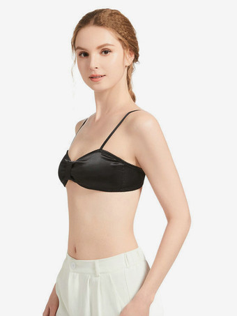 ブラジャー ブラック シック デイリー カジュアル ランジェリー