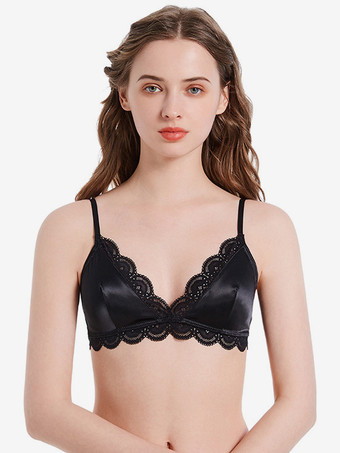 ブラック ブラ エクリュ ホワイト シック 室内用 レース ランジェリー
