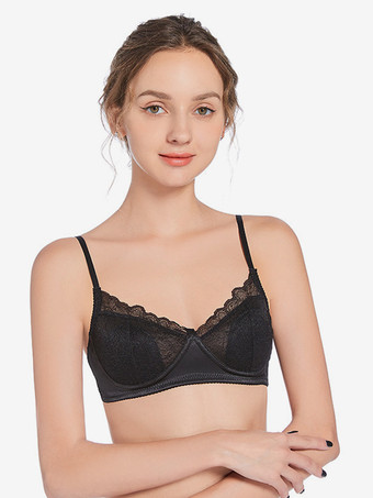 ブラック ブラ エクリュ ホワイト 室内用 シック レース ランジェリー