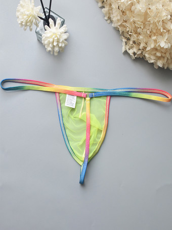 男性用セクシーパンティー ホワイト メンズランジェリー