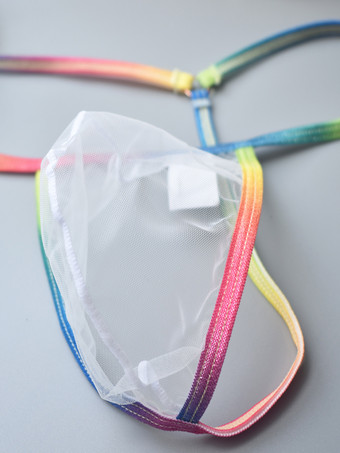 男性用セクシーパンティー ホワイト メンズランジェリー