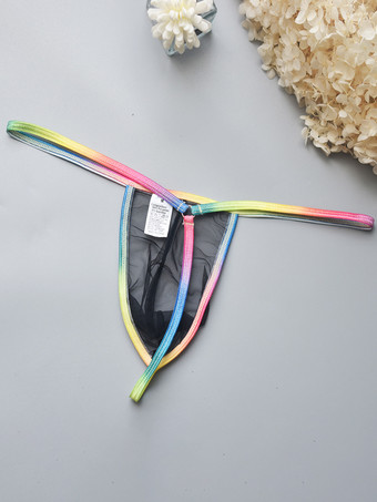 男性用セクシーパンティー ホワイト メンズランジェリー