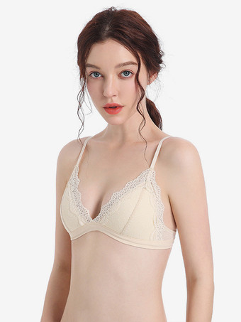 アイボリー ブラジャー ホワイト シック 室内用 レース ランジェリー