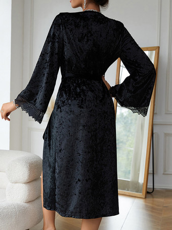 ローブ レース オーバーサイズ ランジェリー スリープウェア ナイトガウン