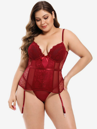 コルセット ブラック シック デート レース ランジェリー ビスチェ トップ