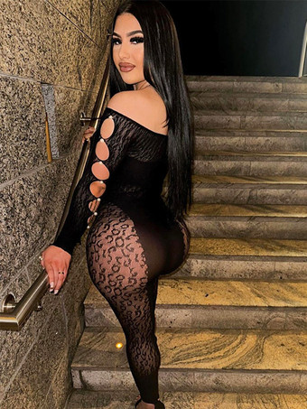 フィッシュネットメッシュランジェリーボディストッキングホワイトカットアウトナイロン1ピースストッキング