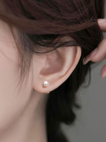 アイボリーブライダルイヤリング パールピアス ウェディングジュエリー