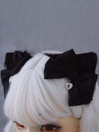 ゴシックロリータアクセサリー黒アクセサリーリボンその他