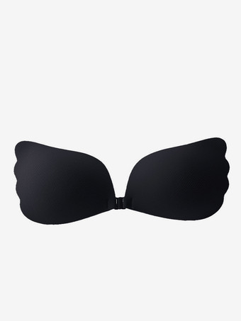 ブラック ニップルカバー フロントクロージャー ストラップレス 女性用ニプレス