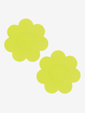 イエロー女性用マットサテンパスティ