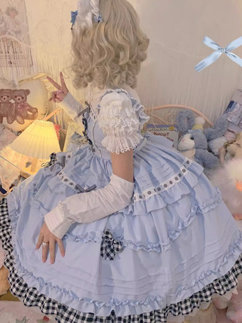 スイートロリータドレス ポリエステル ノースリーブ スイートロリータドレス