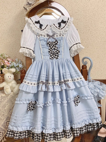 スイートロリータドレス ポリエステル ノースリーブ スイートロリータドレス