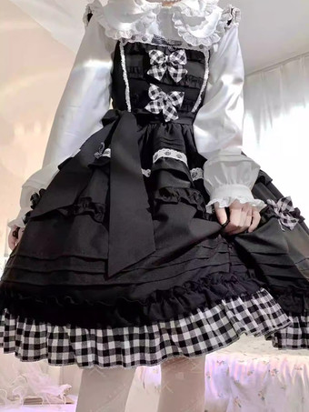 スイートロリータドレス ポリエステル ノースリーブ スイートロリータドレス