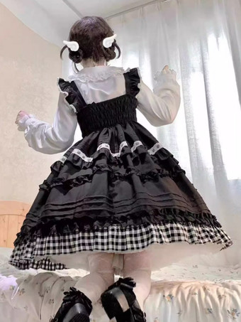 スイートロリータドレス ポリエステル ノースリーブ スイートロリータドレス