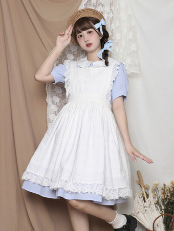 スイートロリータアクセサリー ホワイトフリルエプロン その他
