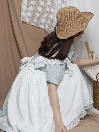 スイートロリータアクセサリー ホワイトフリルエプロン その他