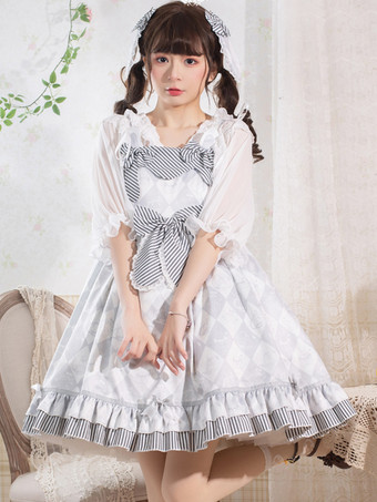 スイートロリータドレス ポリエステル ノースリーブ ジャンパー スイートロリータドレス