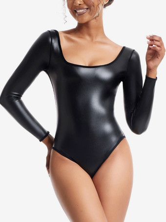 ブラック ランジェリー シェイプウェア ブラック 長袖 ボディシェイパー