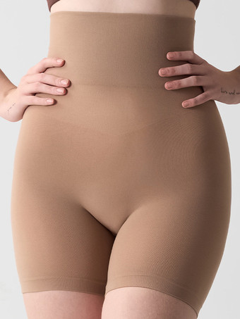 ライトブラウンランジェリー シェイプウェア コーヒーブラウン
