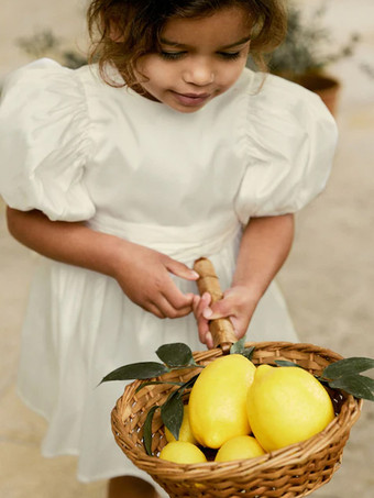 ウェディング フラワーガールドレス 特別な日のドレス ソフトピンク 半袖 リボン