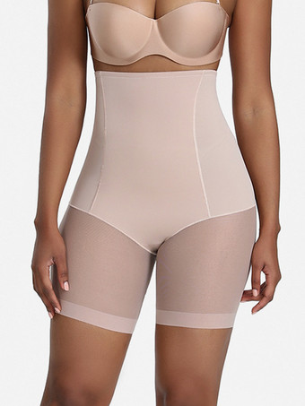 肌色ランジェリー シェイプウェア ヌード 1ピース スカルプティング スナッチドウエスト ハイウエスト