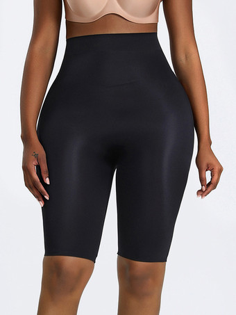 ブラック ランジェリー シェイプウェア ヌード 1ピース ヒップリフター ハイウエスト