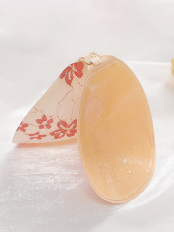 Sujetador push up con cierre frontal y encaje con estampado floral para mujer